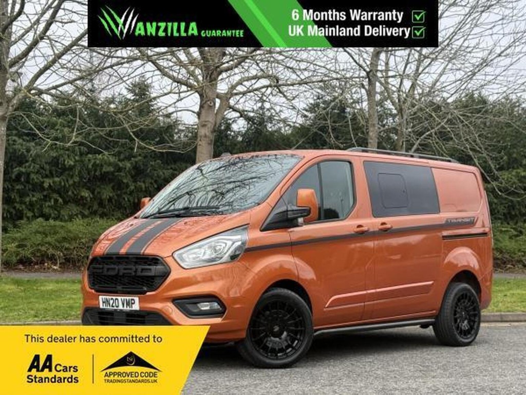 Vanzilla SOLD - Used FORD TRANSIT CUSTOM 2020 Orange in Warrington, Cheshire ...