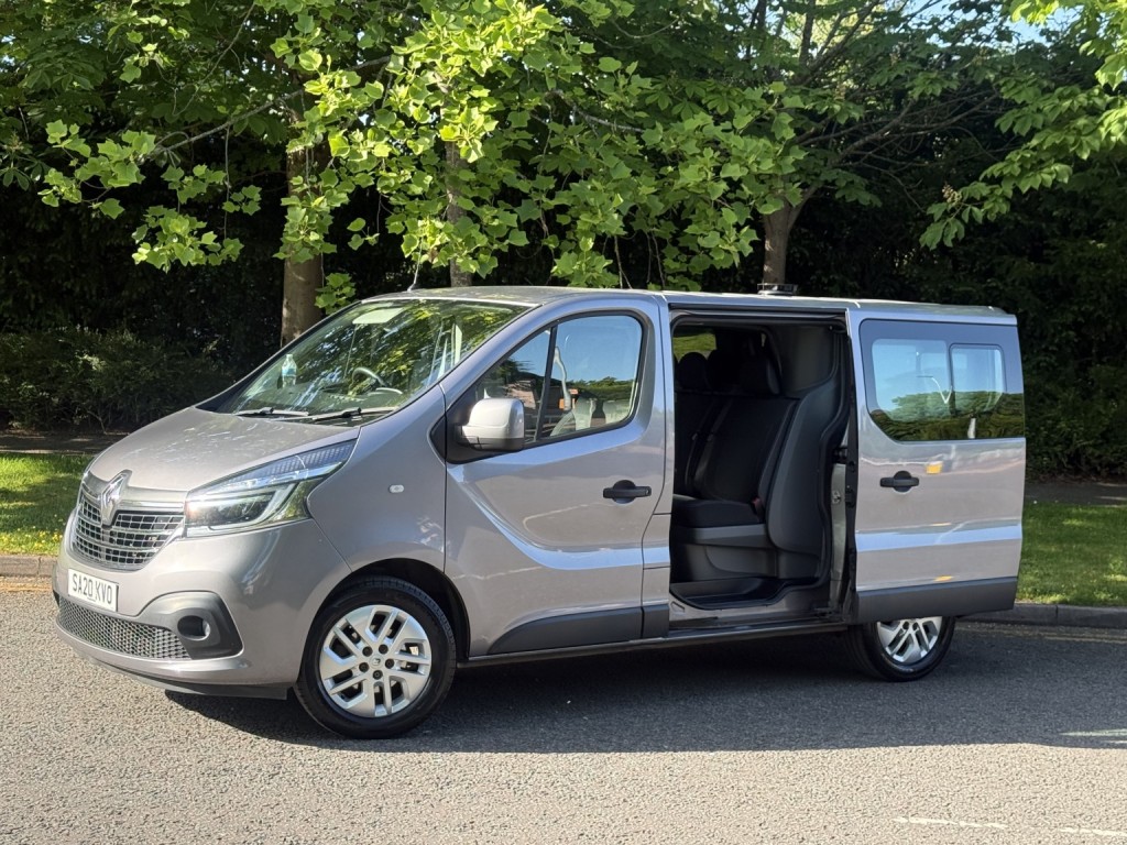 Vanzilla Side SOLD - Used RENAULT TRAFIC 2020 Grey in Warrington, Cheshire | Vanzilla